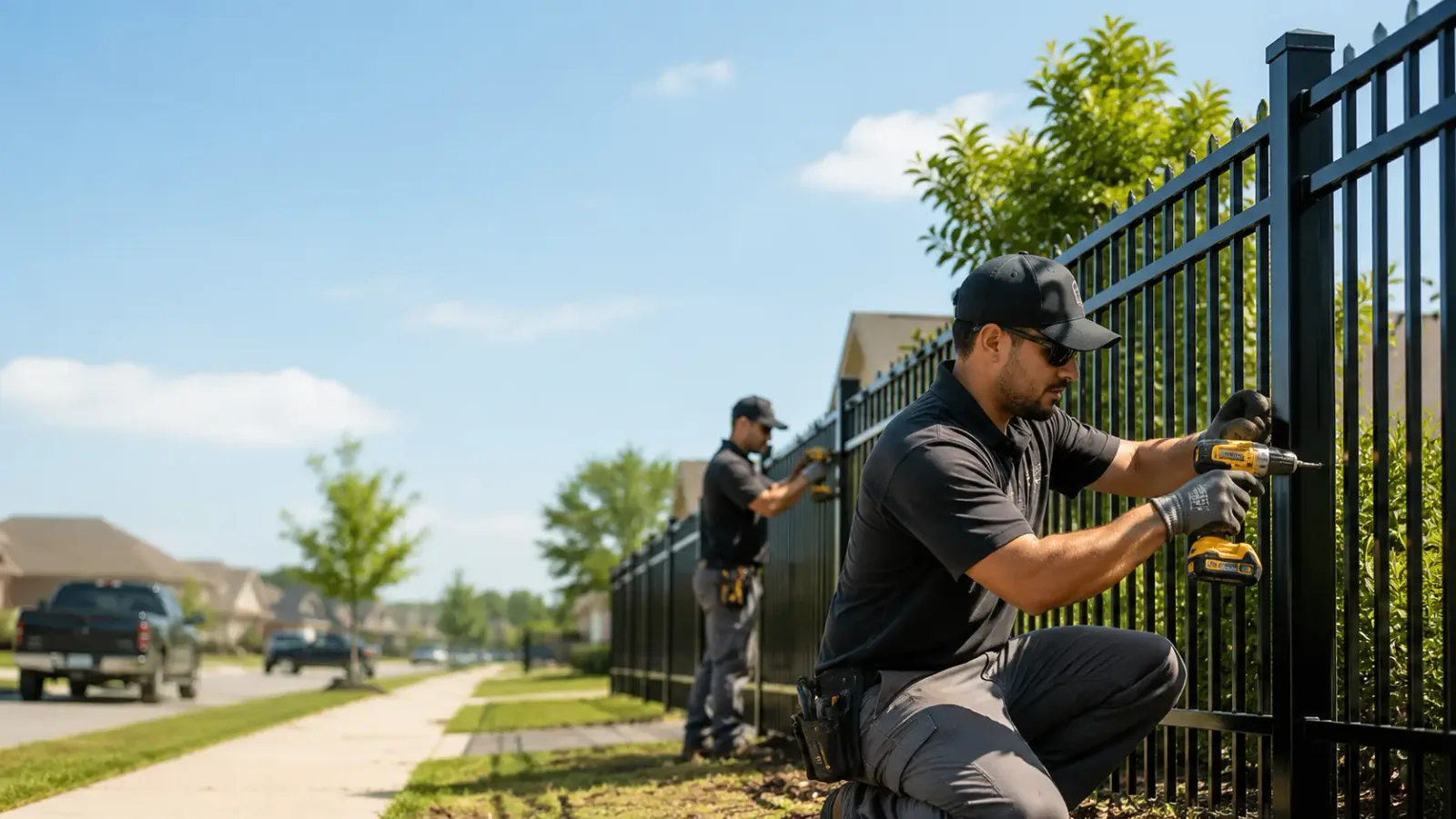 Metal Fence Installation in Lisbon, NY